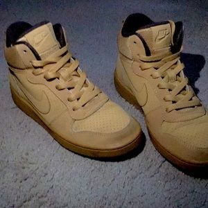Air Force 1 wheat high tops